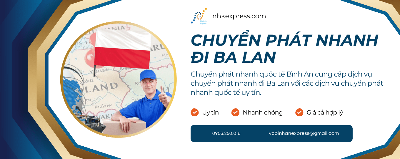 CHUYỂN PHÁT NHANH ĐI BA LAN