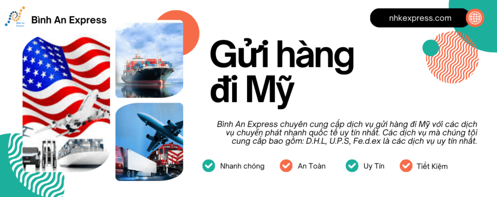 Gửi hàng đi Mỹ