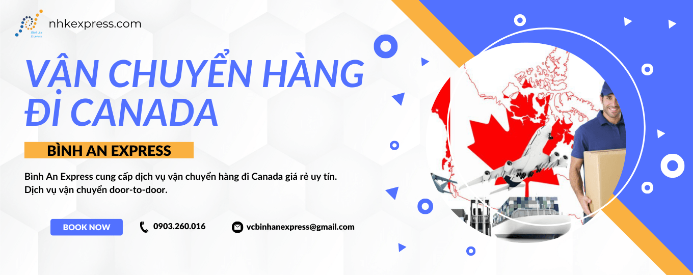 VẬN CHUYỂN HÀNG ĐI CANADA