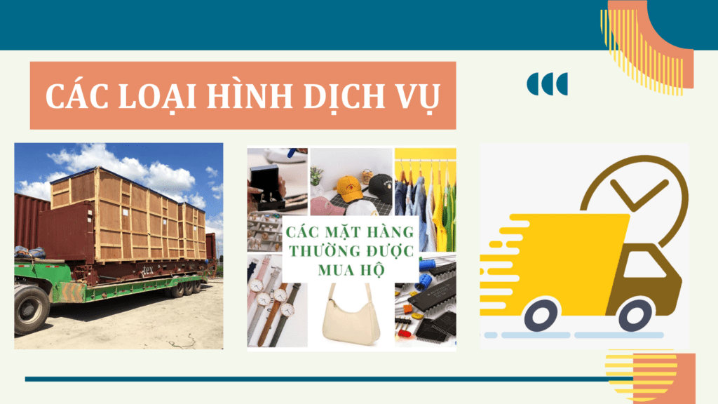 Các loại hình dịch vụ